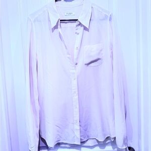 Equipment Ivory Button-Down Blouse